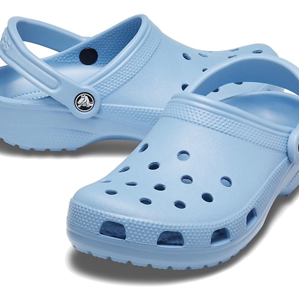 baby blue crocs